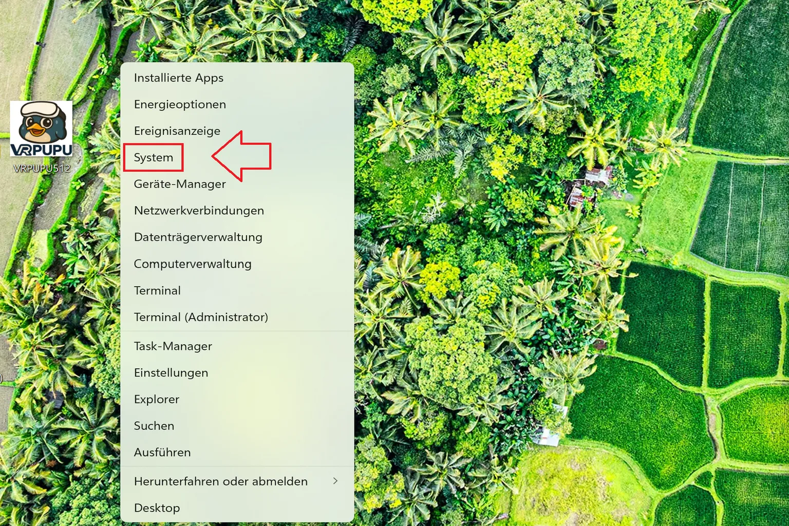 Öffnen der Windows-Einstellungen, um ein freigegebenes Konto für den Dateizugriff zu konfigurieren.