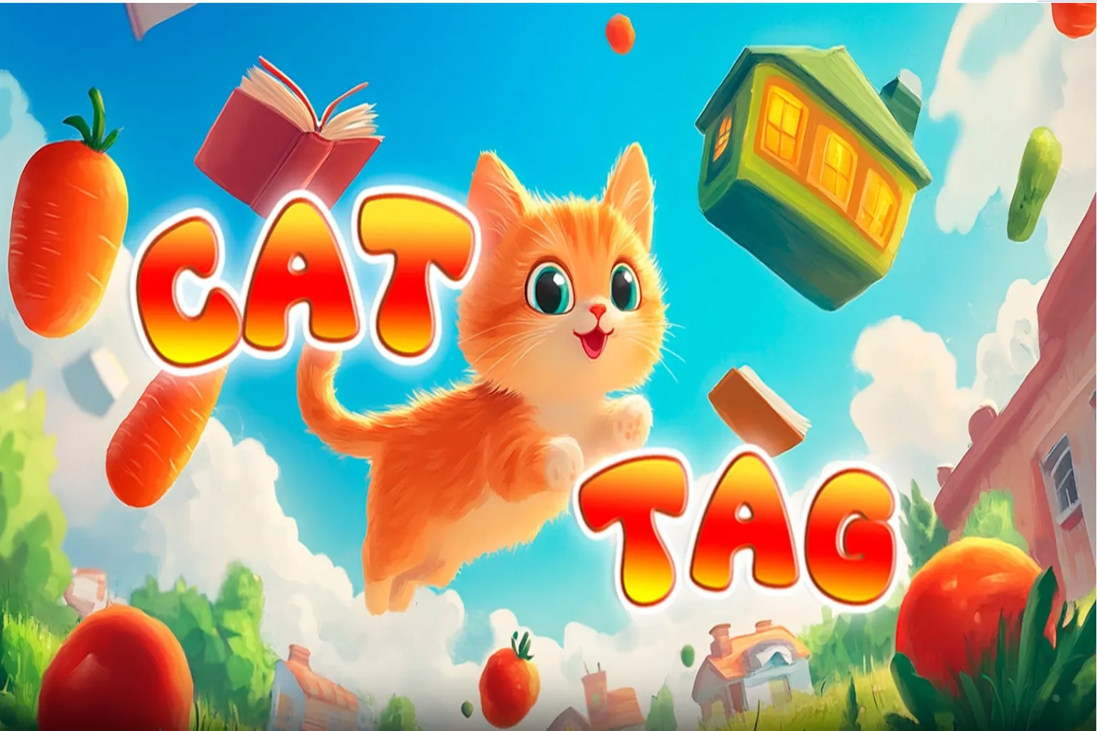 Cat Tag Jump Only UP