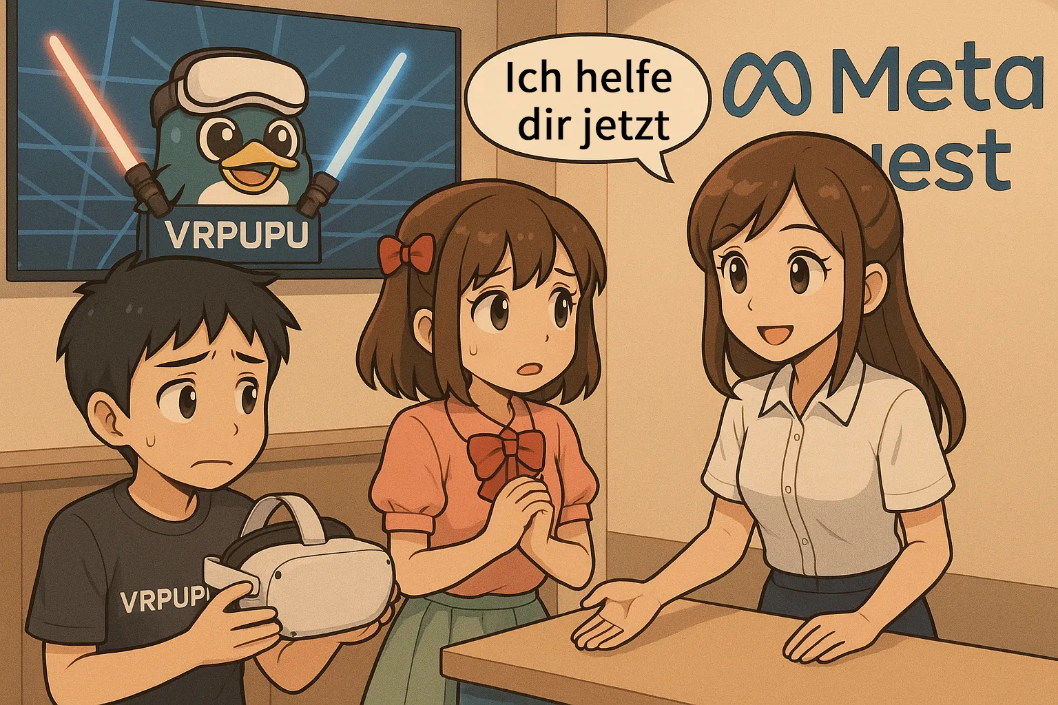 Meta Quest Support kontaktieren