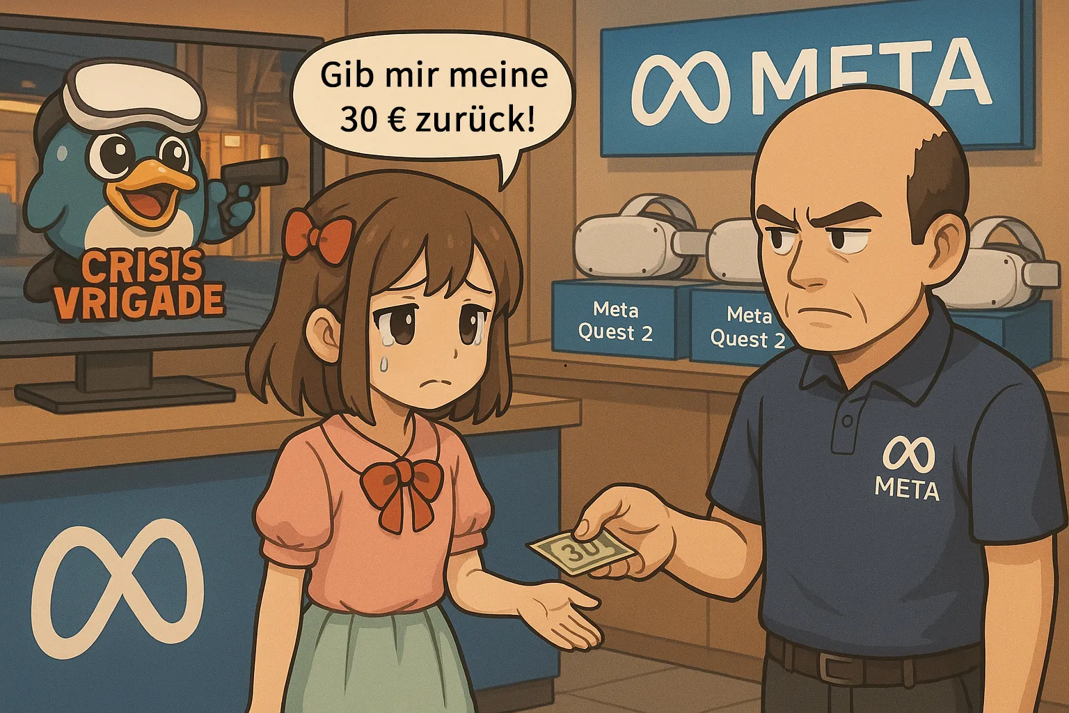 Meta Quest 30 € Bonus nicht bekommen?