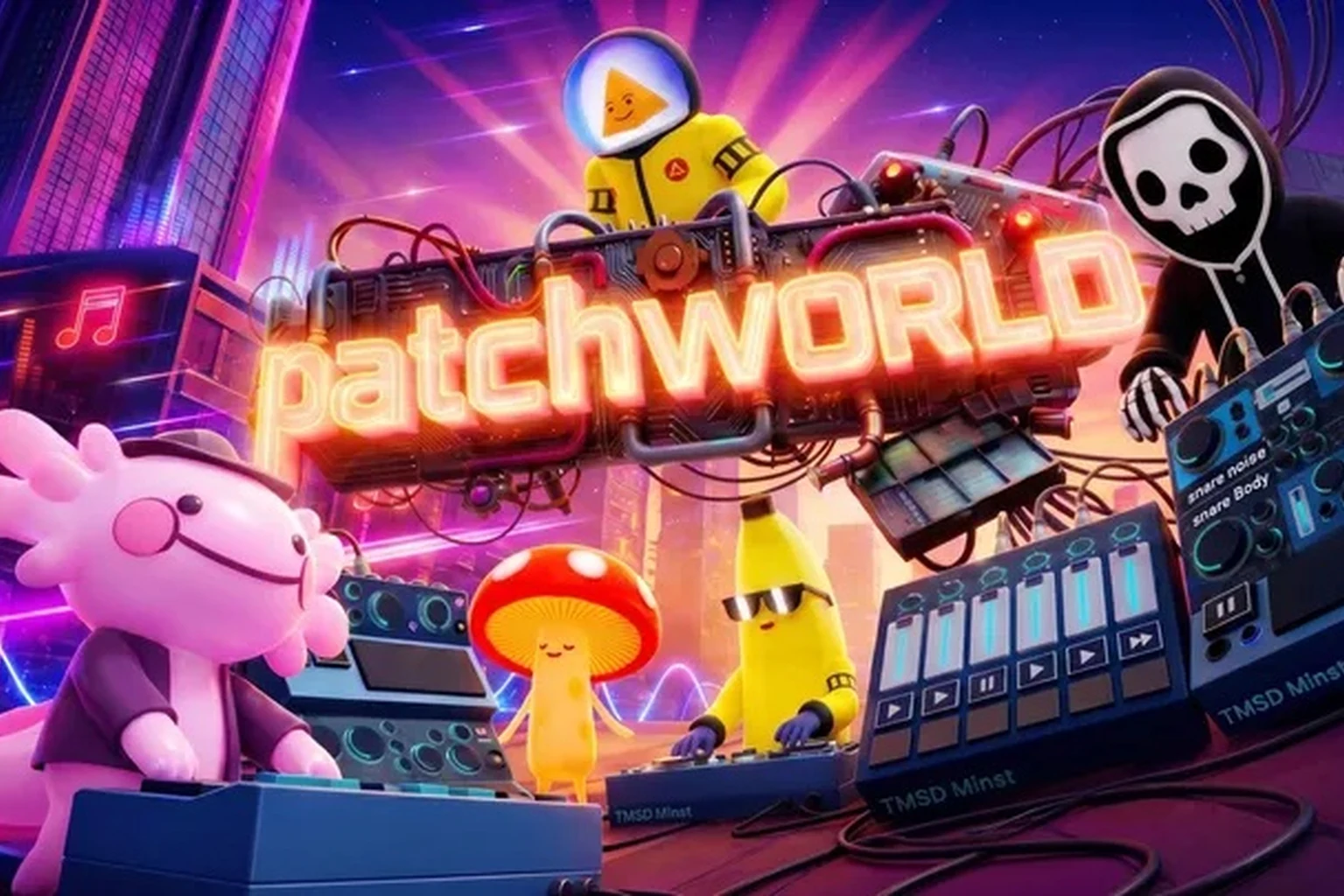 PatchWorld _ Make Music & Build Worlds
