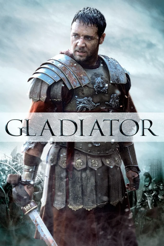 A still image from the movie Gladiator, often mistakenly believed by players to be the background inspiration for the VR game Gladius.