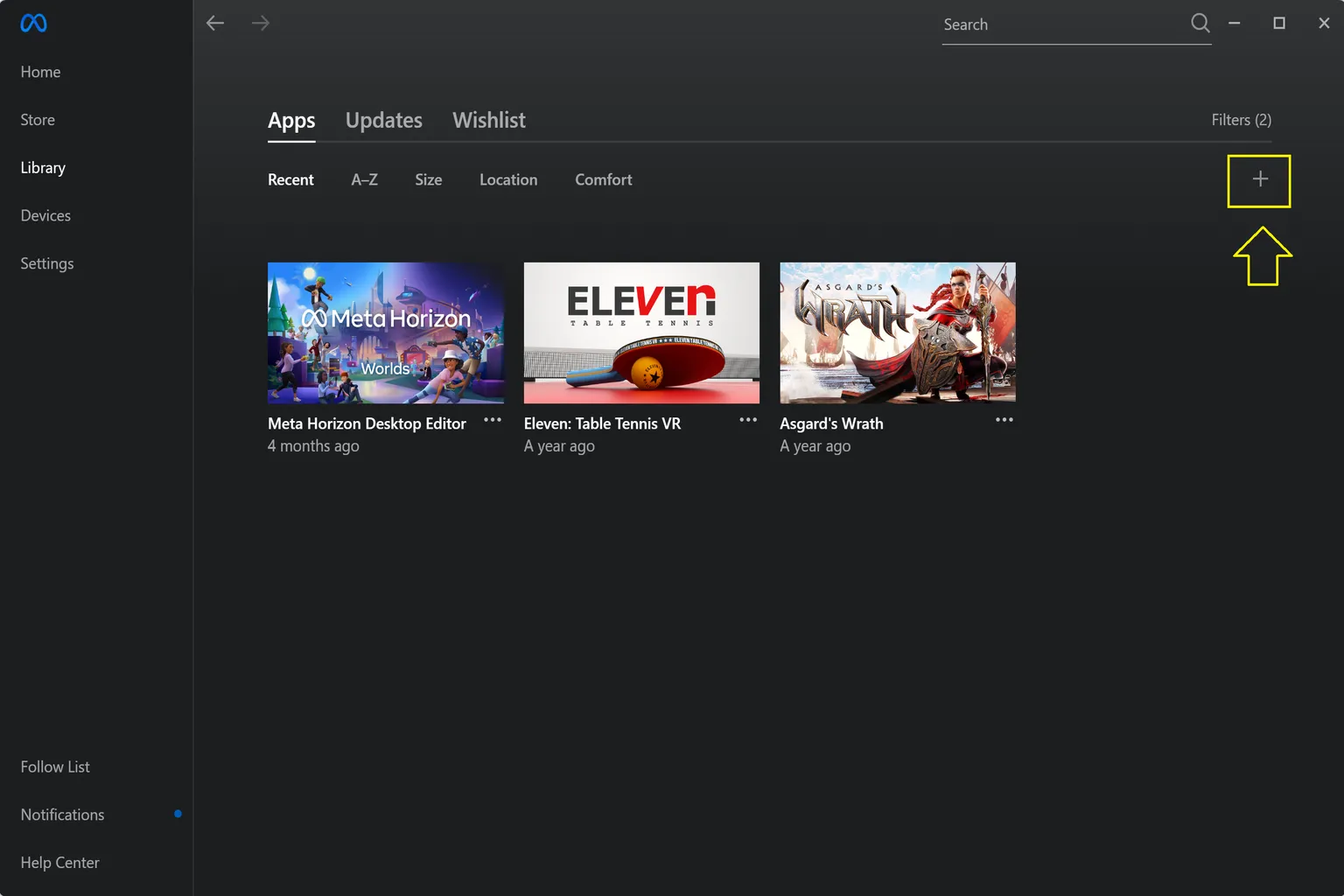 On the Steam home screen, clicking Add a Game → Add a Non-Steam Game in the lower-left corner.