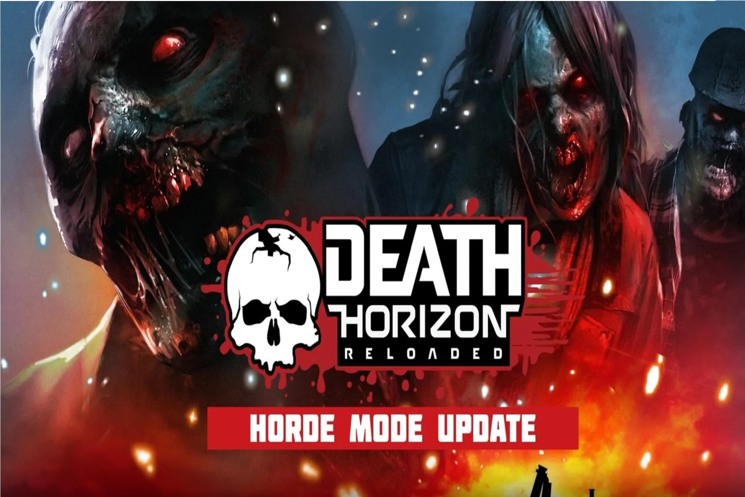 Death Horizon: Reloaded title screen.