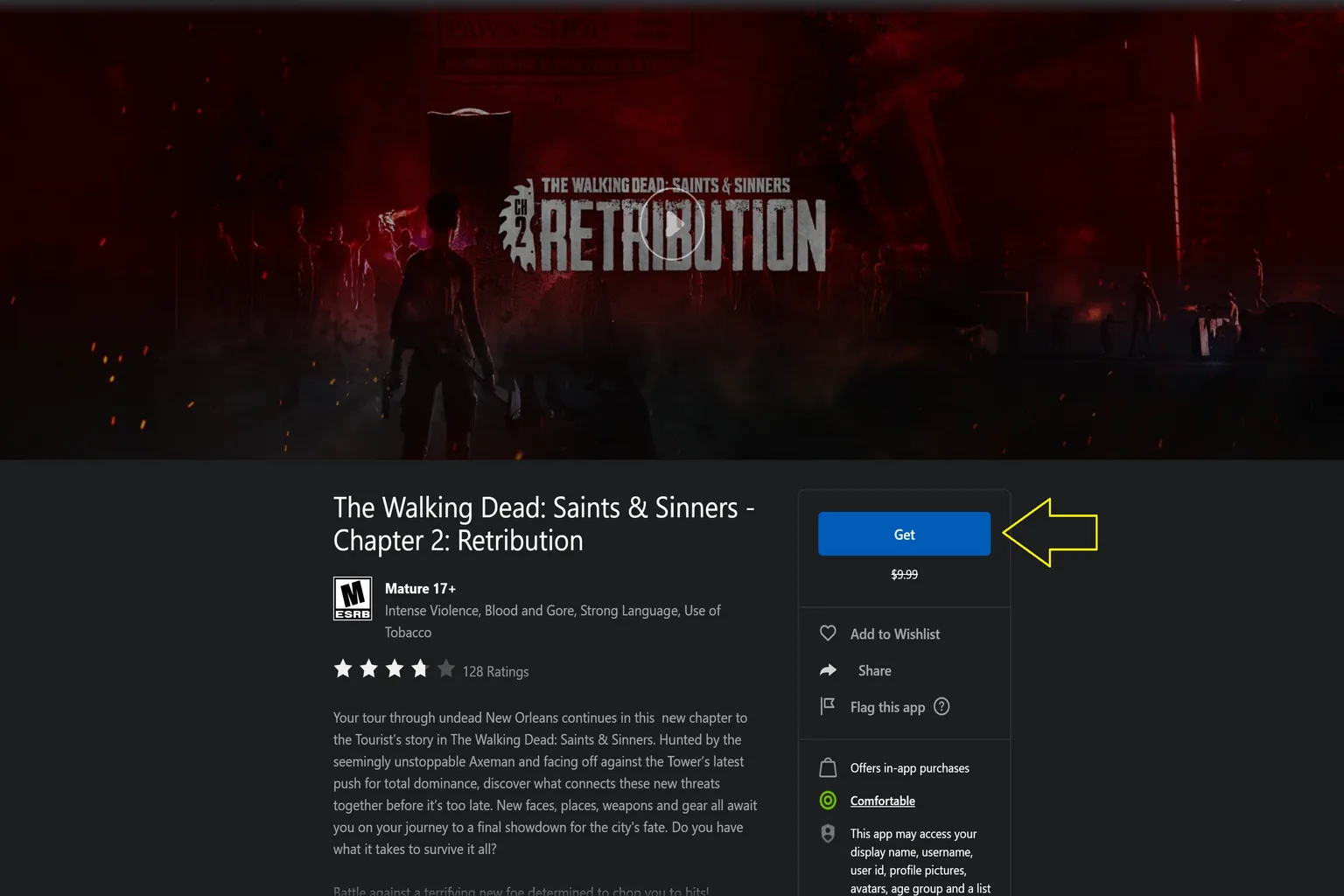 Purchased games view in the Meta PC Store. If it shows Download instead of a purchase option, that’s usually a sign Cross-Buy is active.