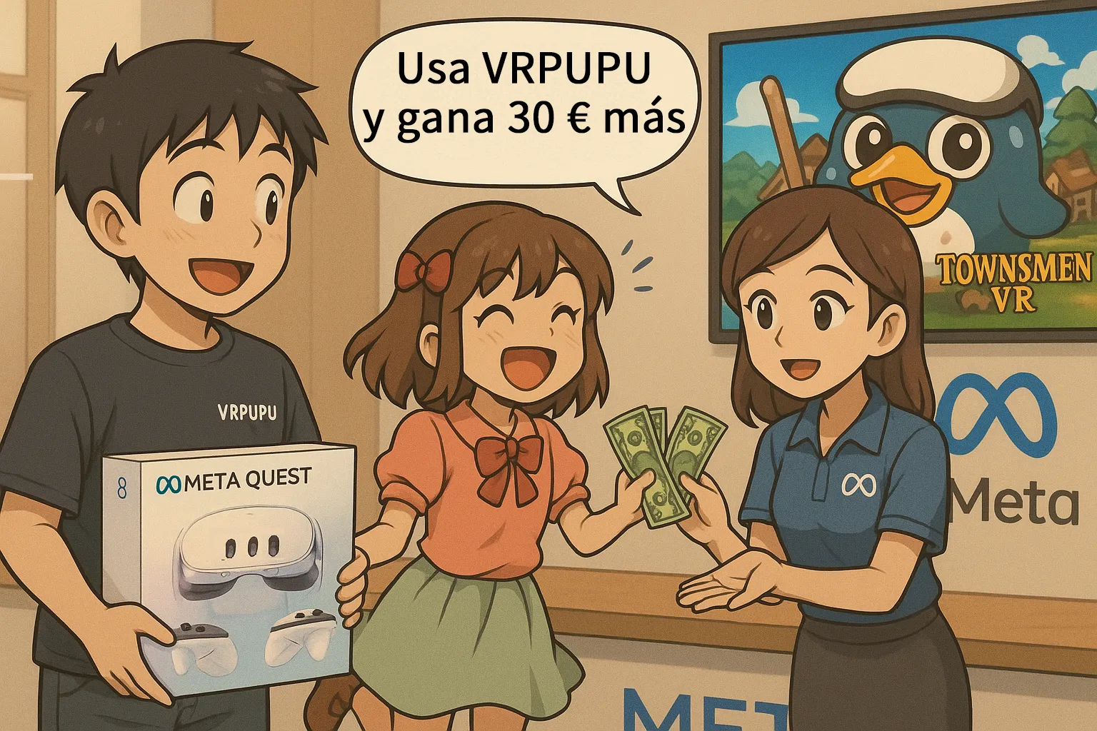 Código promocional de Meta Quest VRPUPU