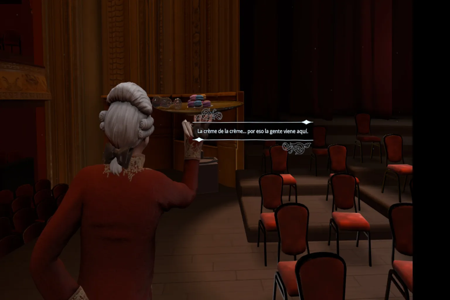 Lección de Maestro VR en un teatro con instrucciones en español para aprender a dirigir.