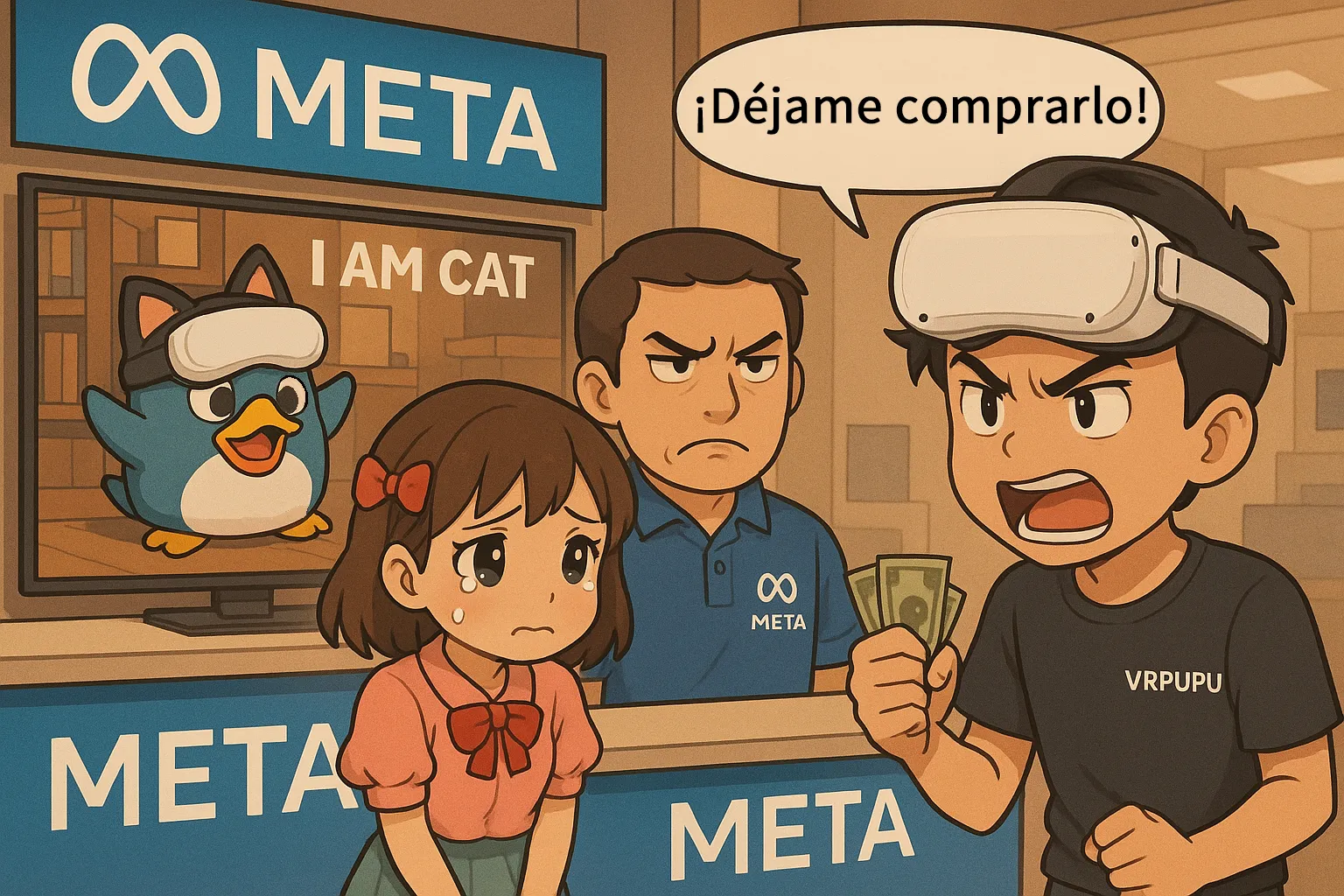 Cómo solucionar errores de compra en Meta Quest