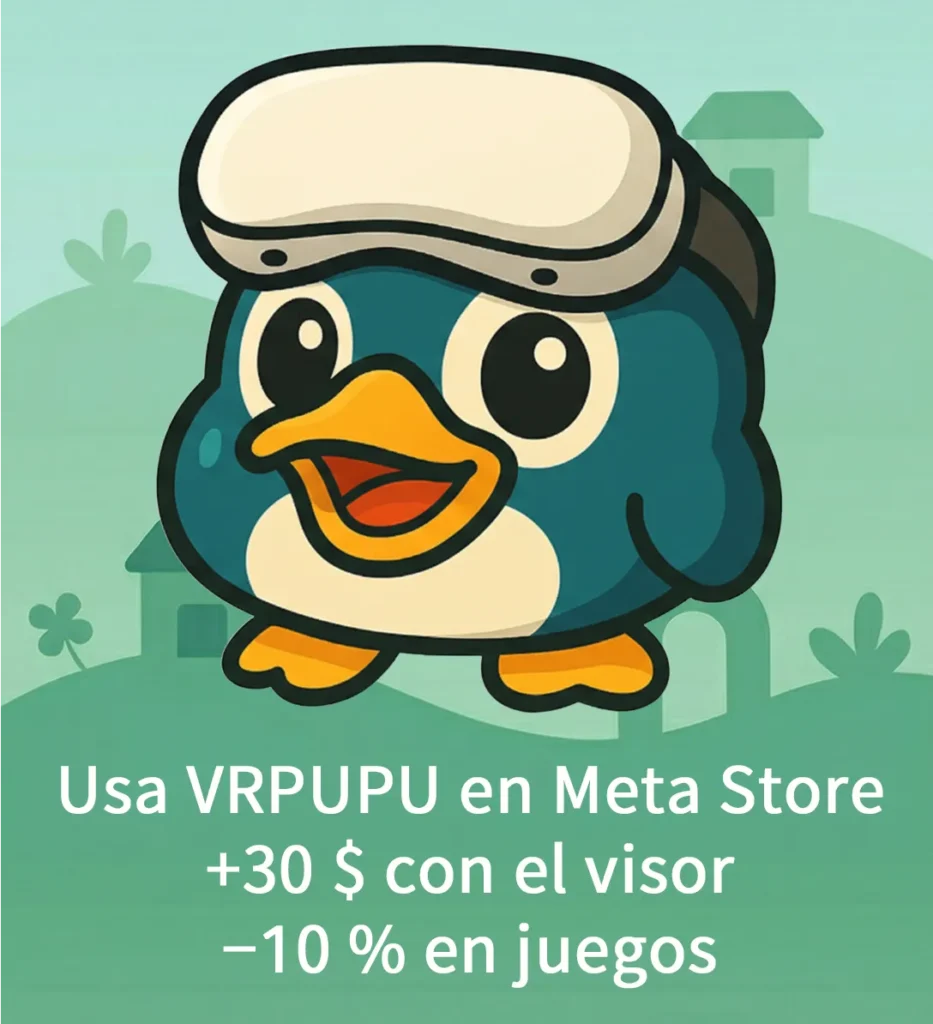 Enter VRPUPU at Meta Store Get $30 with Headset Save 10% on Games
