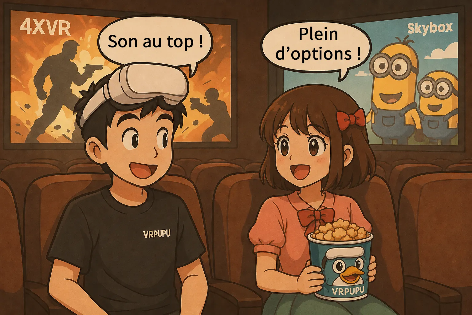 Test qualité d’image Skybox vs 4XVR