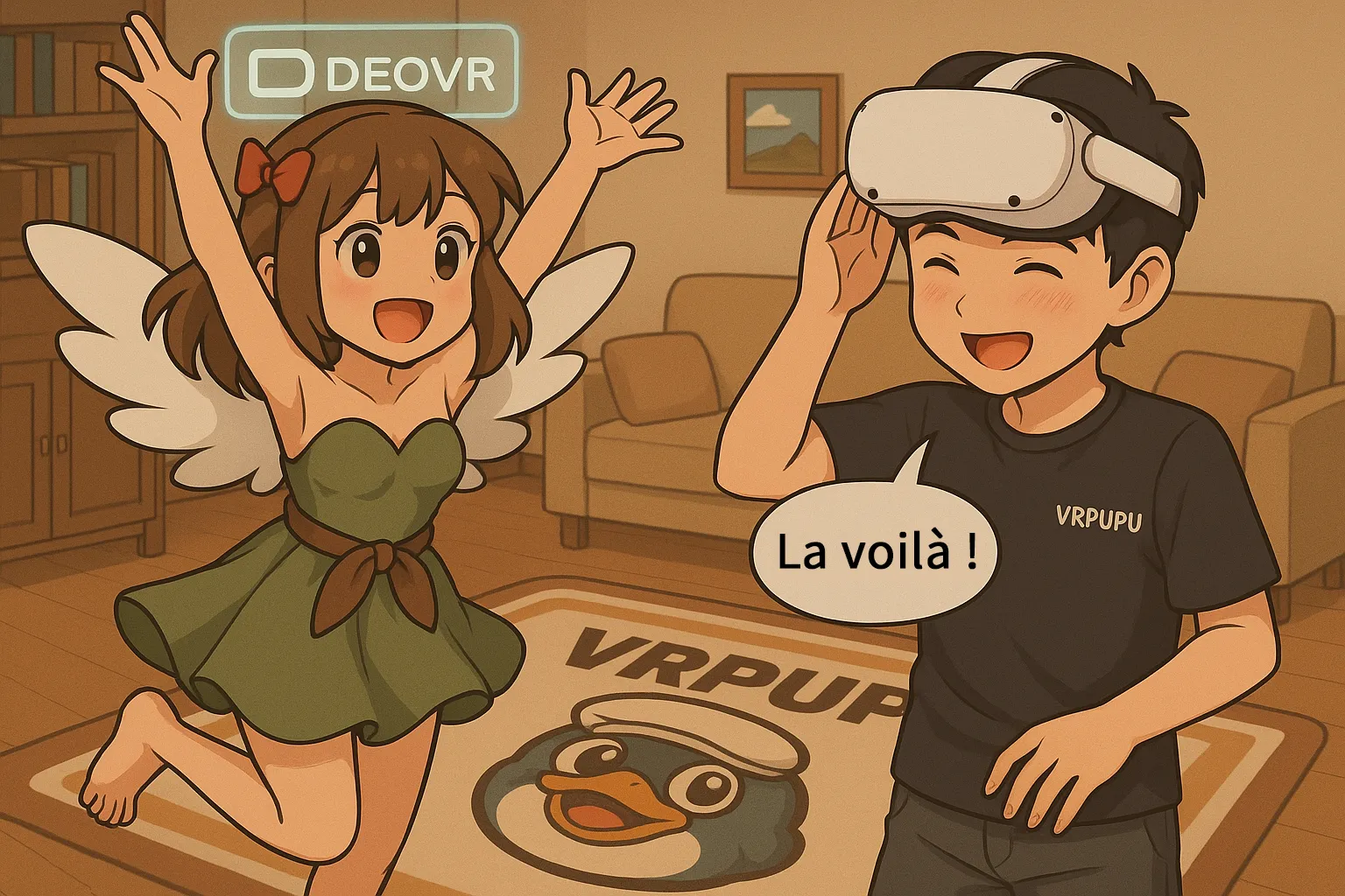 Comment importer une vidéo VR sur DeoVR