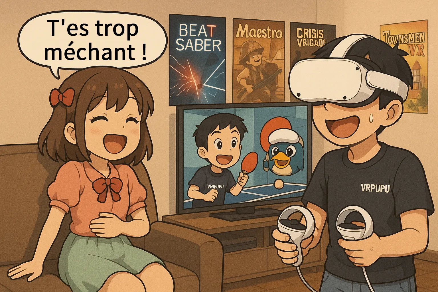 5 jeux Meta Quest sans mal des transports