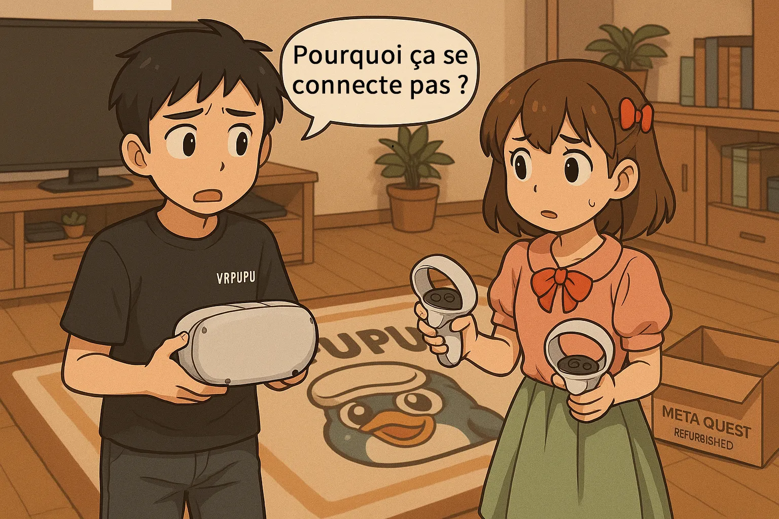 Comment configurer un Meta Quest de remplacement