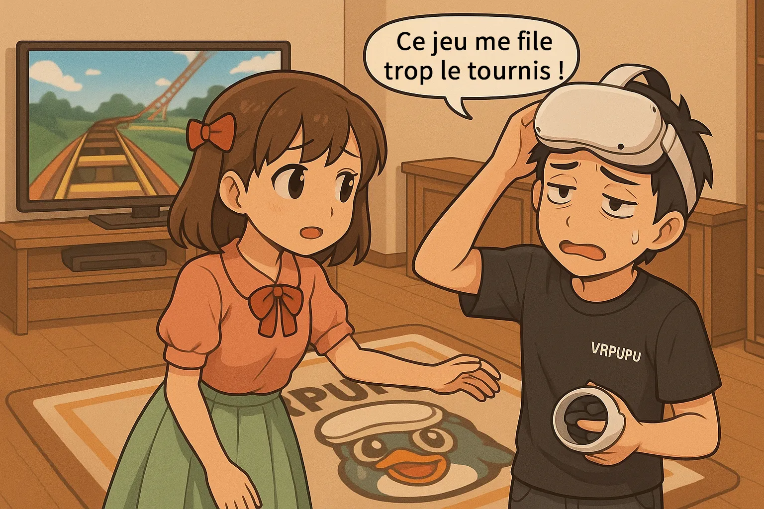 Pourquoi les jeux VR donnent la nausée