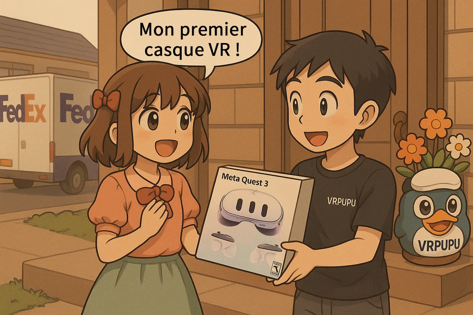 Guide de déballage des Meta Quest 3 et 3S