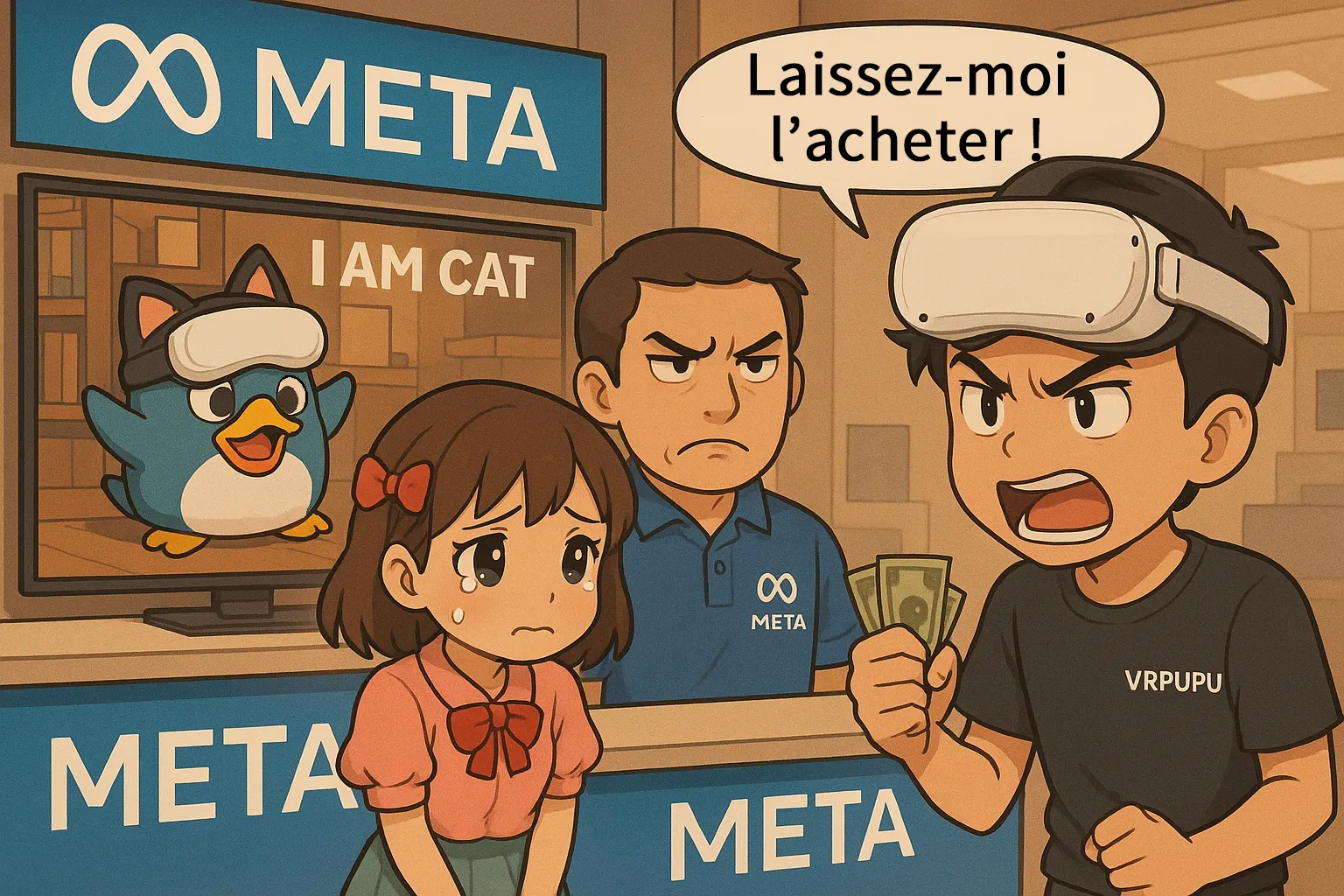 Corriger les erreurs d’achat Meta Quest