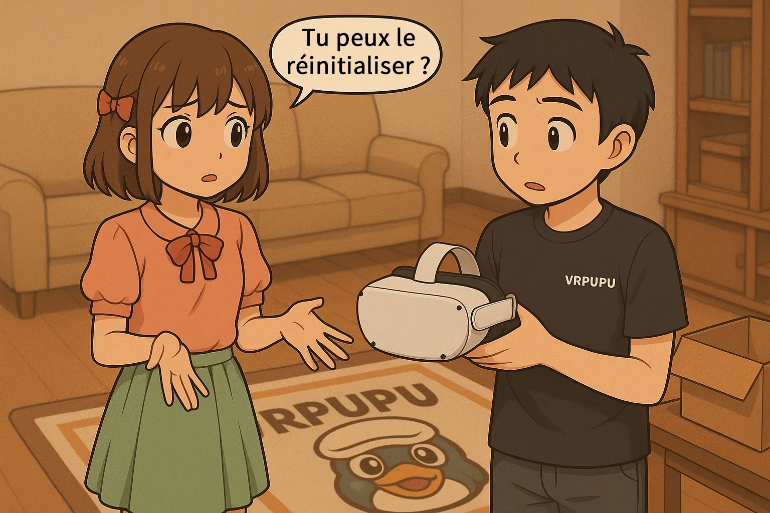 Guide de réinitialisation d’usine du Meta Quest