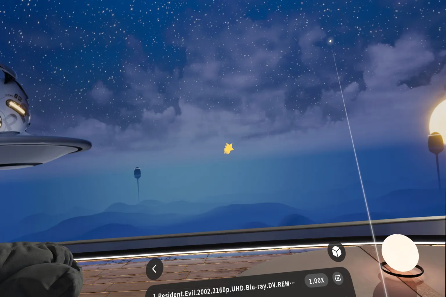 Moon VR Player が Dolby Vision 形式の映像を再生しようとした際、画面が正しく表示されなかった。