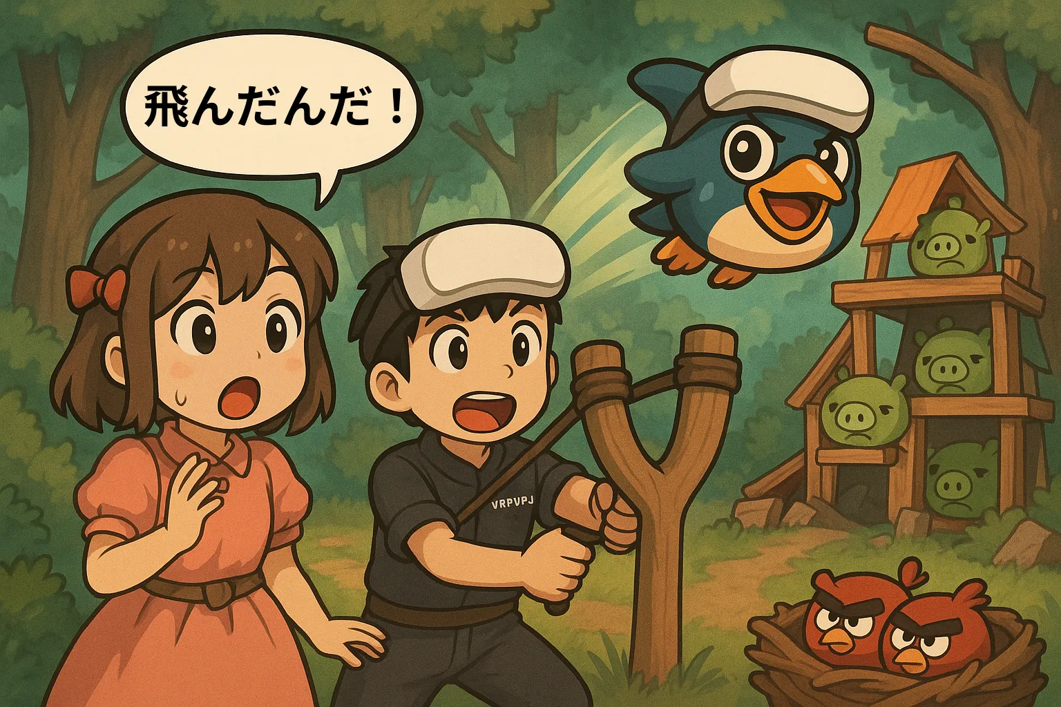 Angry Birds VR: Isle of Pigs