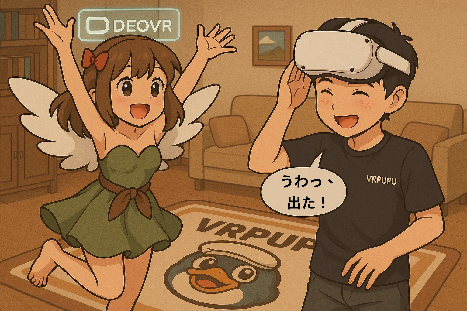 DEO VRにVR動画をアップする方法