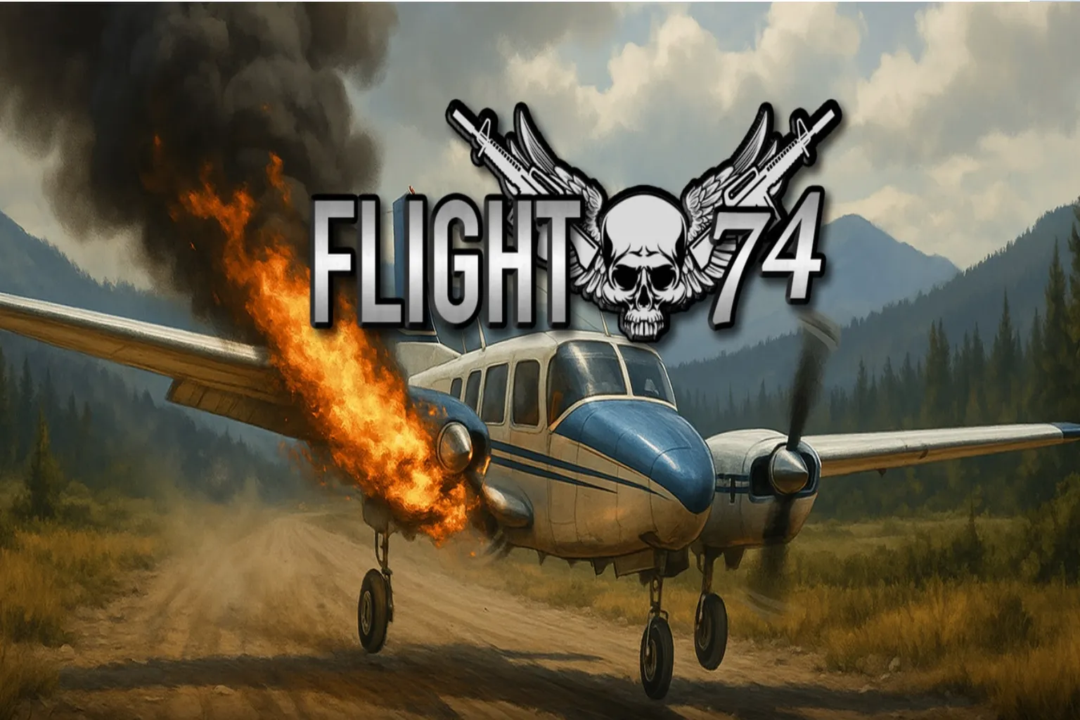 Flight 74 ― カバーアート