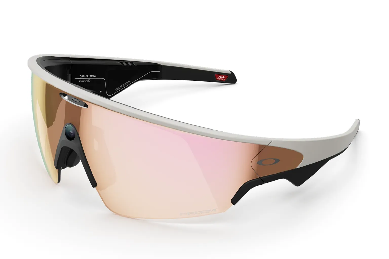Oakley Meta VanguardのホワイトフレームとPrizmレンズ