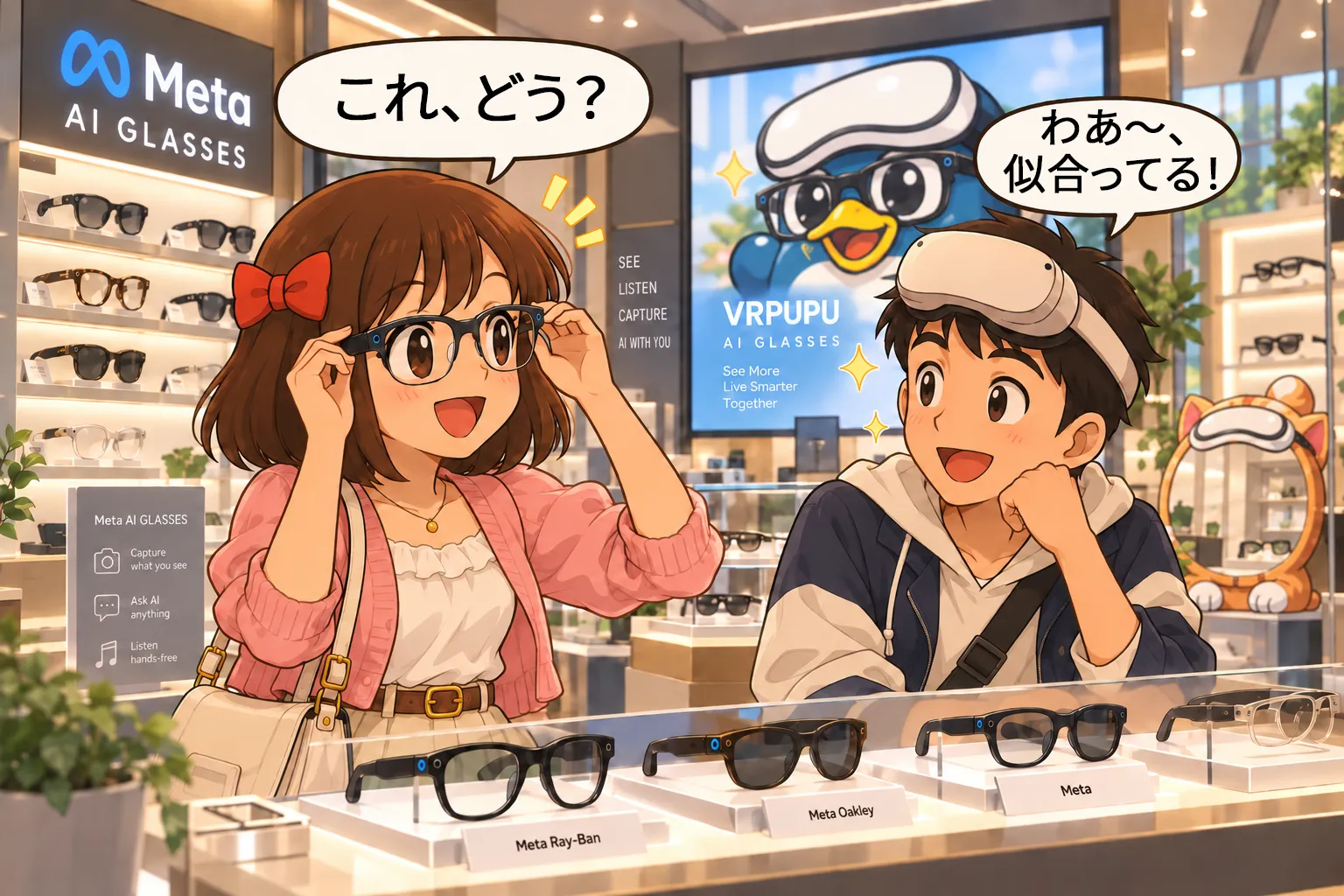 Meta AIメガネの選び方｜Ray-Ban・Oakley・レンズ比較