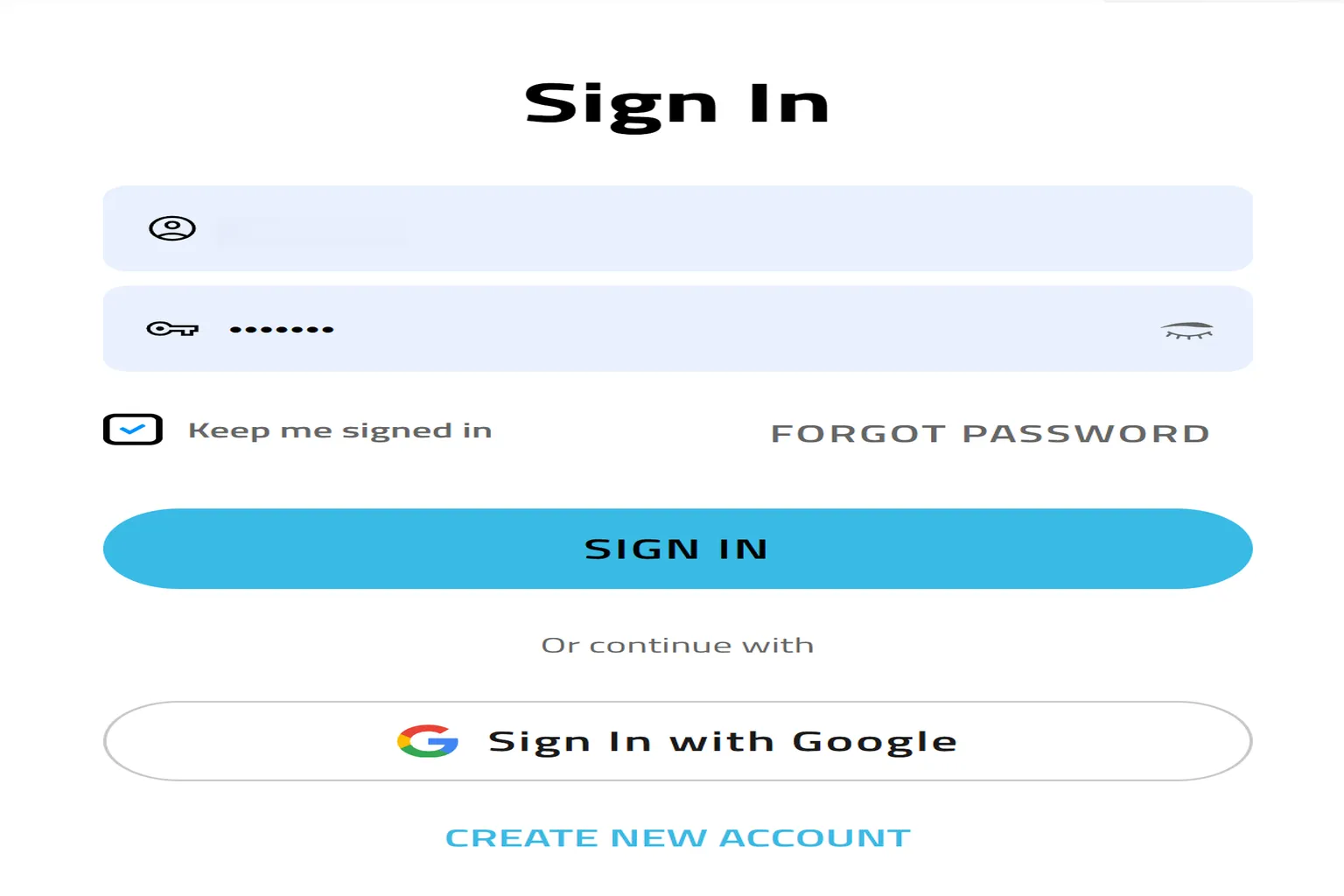 填寫帳號密碼或使用 Google 登入 DeoVR 帳號