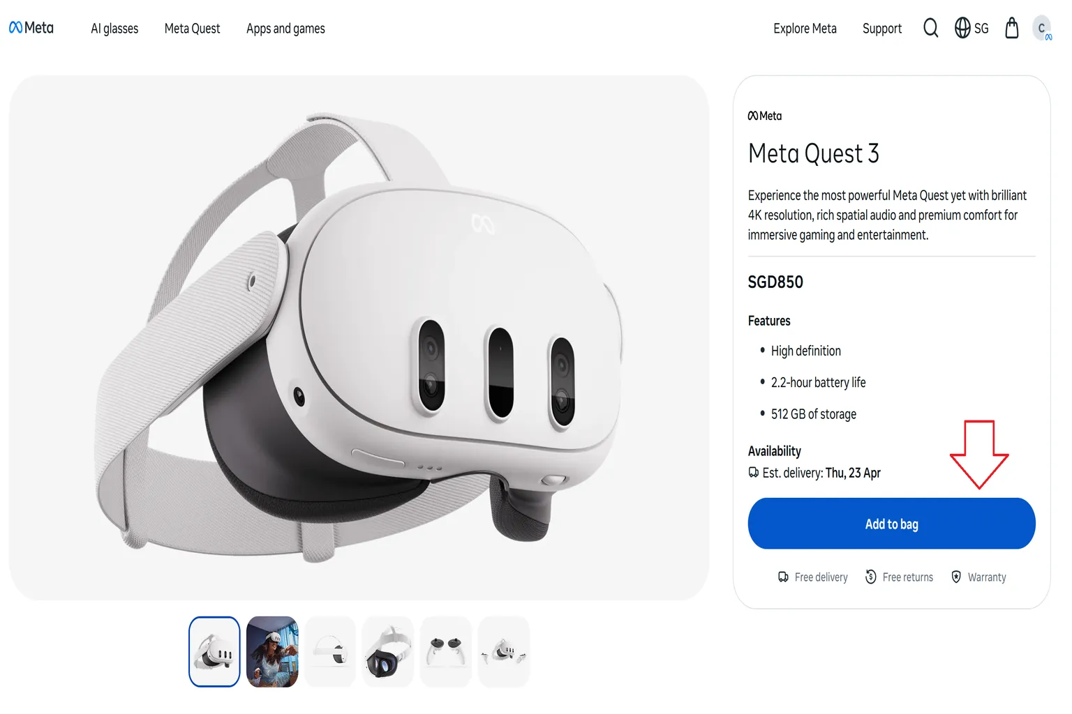 Meta Quest 3 / 3S Singapore: Where to Buy & How to Save More