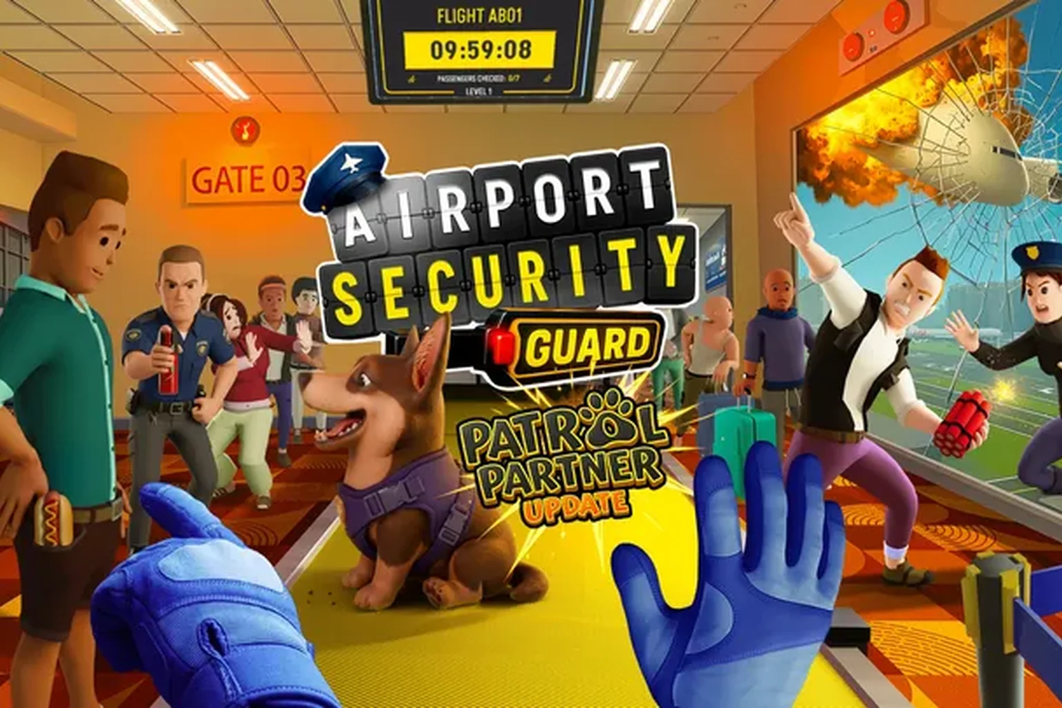 Airport Security Guard