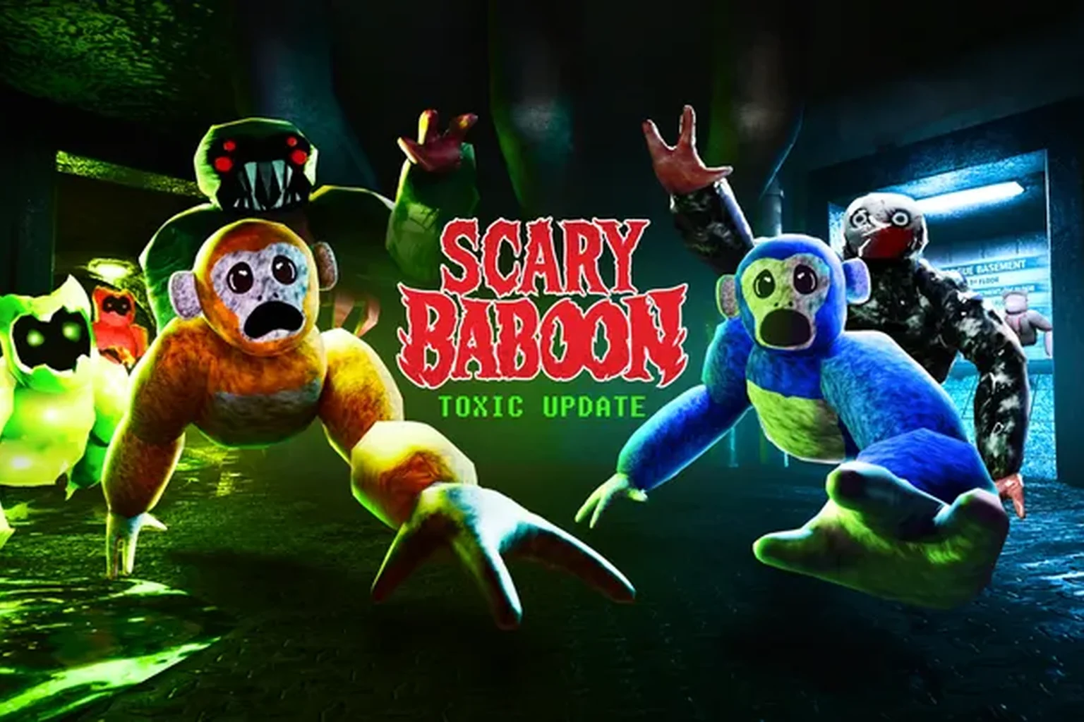 Scary Baboon