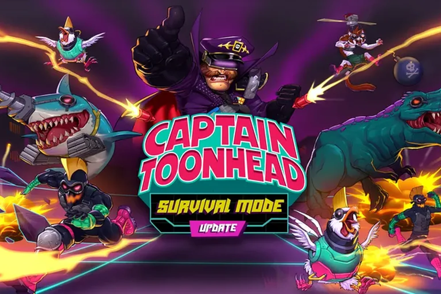 Captain ToonHead vs The Punks from Outer Space