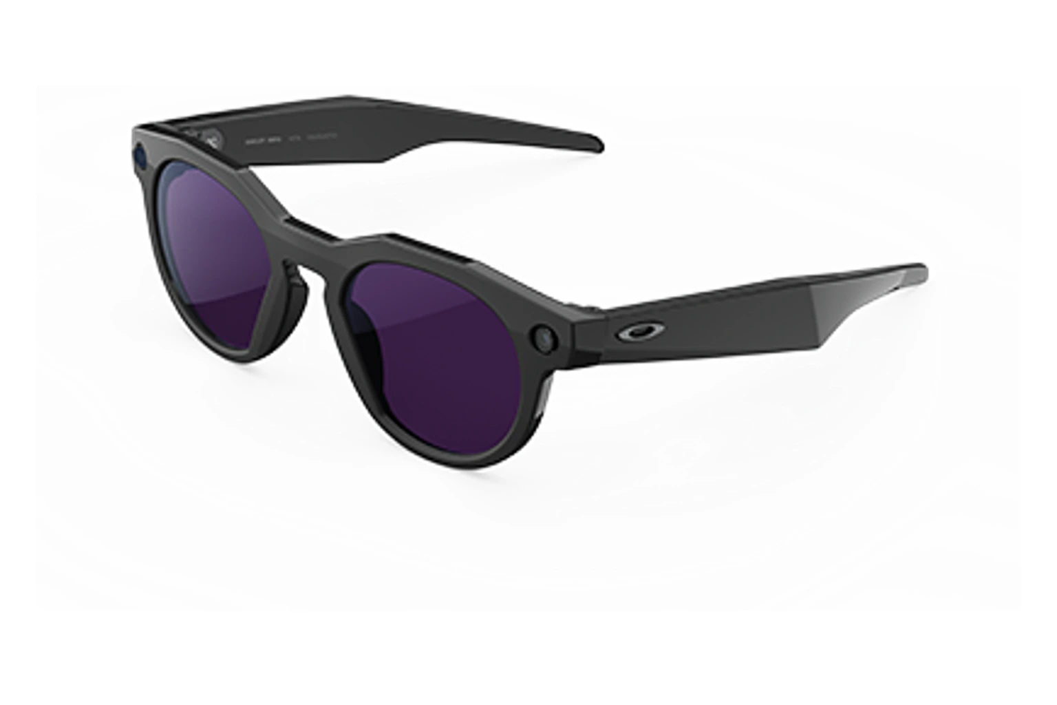 Oakley Meta — HSTN。フレーム：ブラック。レンズ：Clear to Amethyst Transitions®。