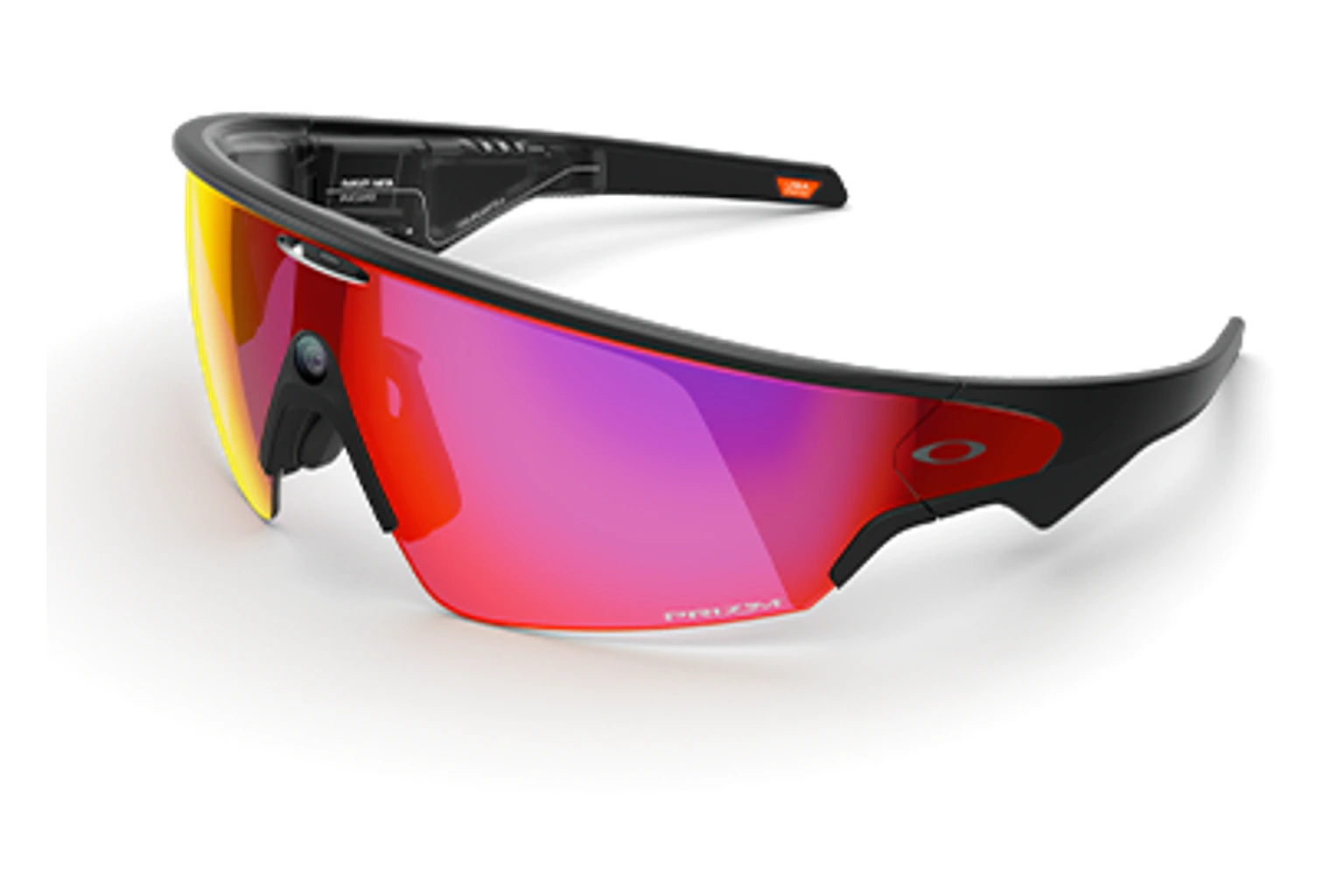 Oakley Meta — Vanguard。フレーム：ブラック。レンズ：Prizm™ Road。