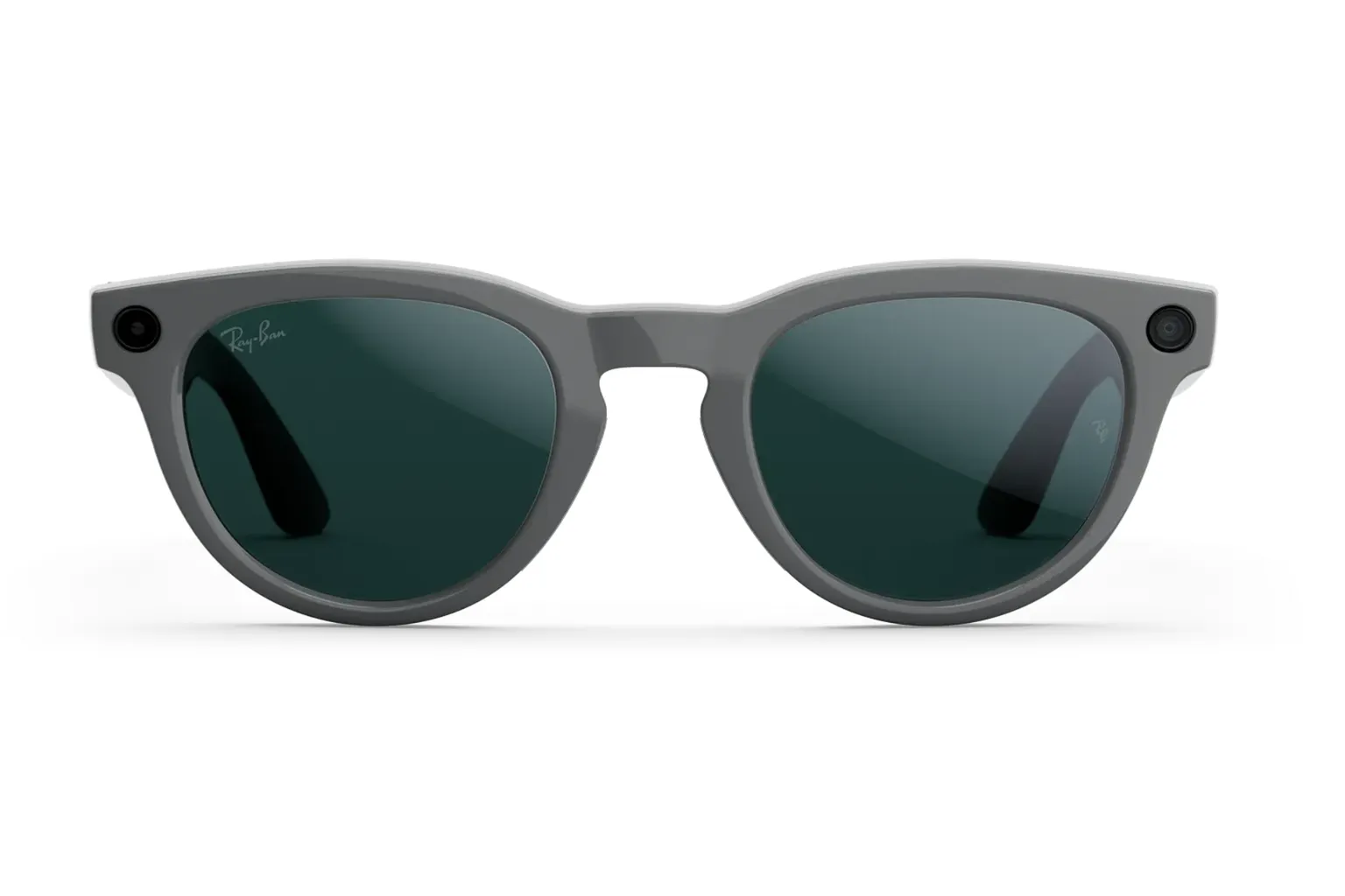 Ray-Ban Meta Headliner 灰色圓框 AI 眼鏡